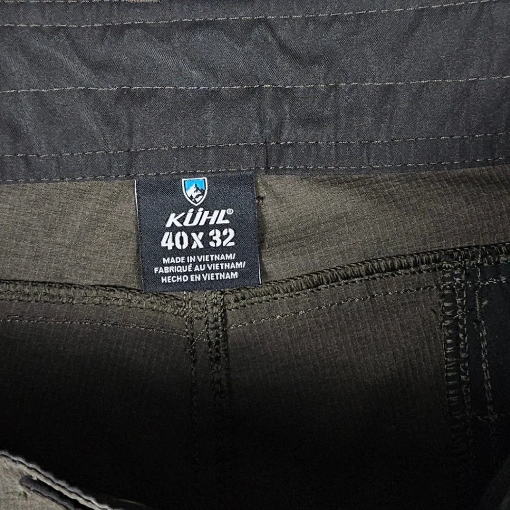 Kuhl Men's 40x32 Brown Silencr Pants Technical Ripstop Hiking Outdoor Style 5166